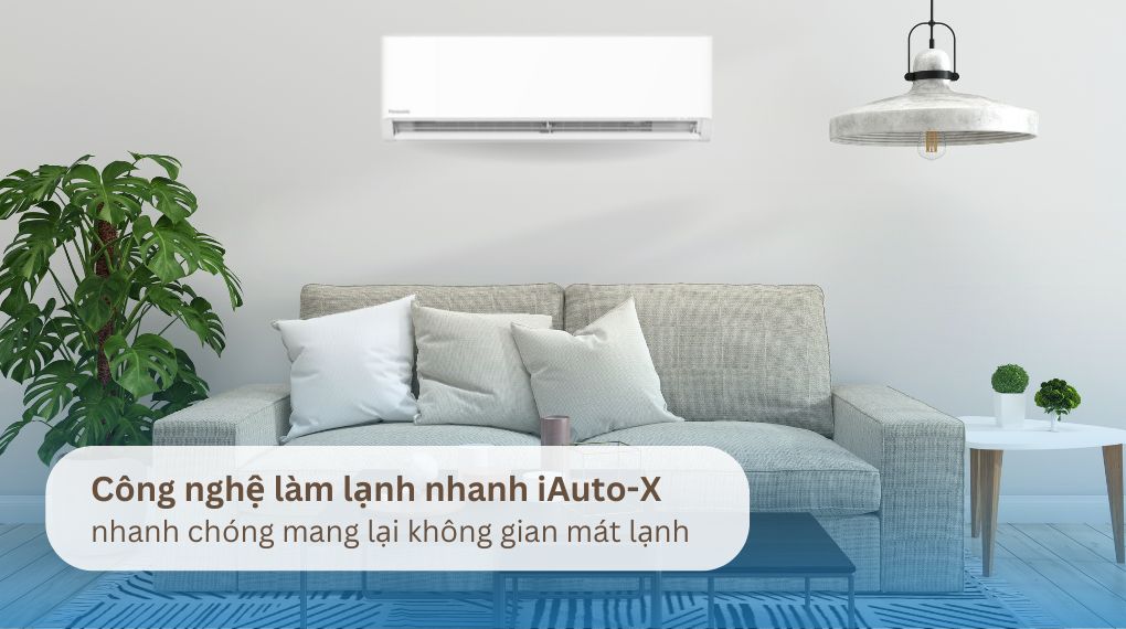 Máy lạnh - Panasonic Inverter 1.5 HP CU/CS-U12BKH-8 - Xuất sứ Malaysia
